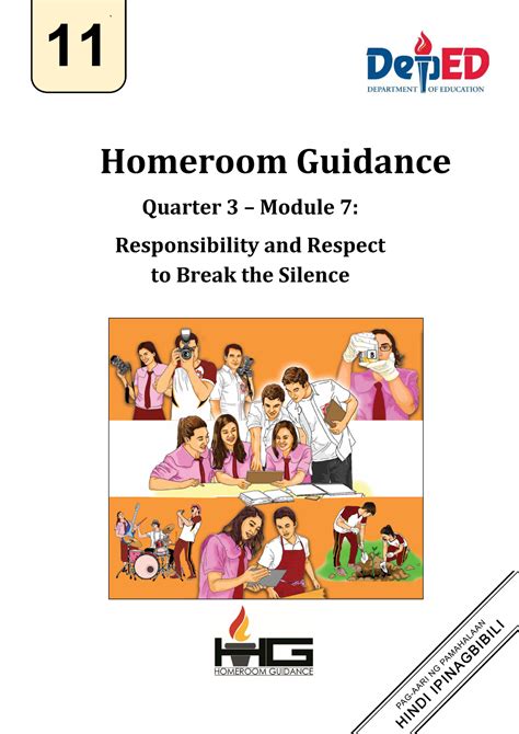 G Q Module Homeroom Guidance Quarter Module Responsibility And