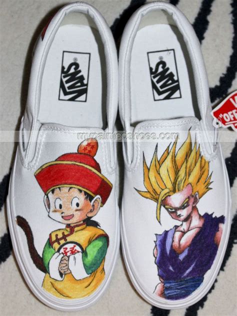 Dragon ball z shoes gohan. Gohan Dragon Ball Z Hand Painted Cavas Shoes,Low-top Painted Canvas Shoes | Dragon ball z ...