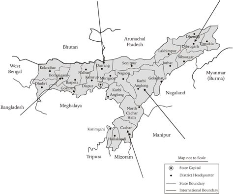 5 Assam District Map Download Scientific Diagram