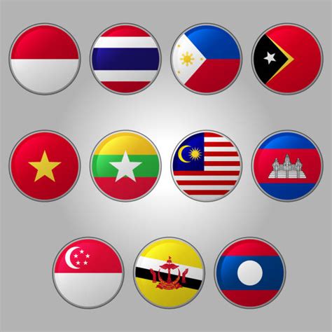 Southeast Asia Flag Stock Photos Pictures And Royalty Free Images Istock