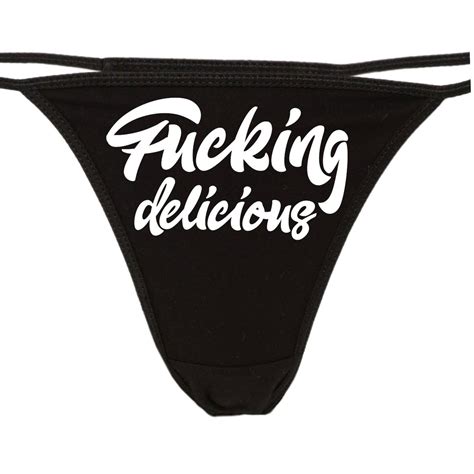 Fucking Delicious Flirty Thong Show Your Slutty Side Oral Sex Etsy