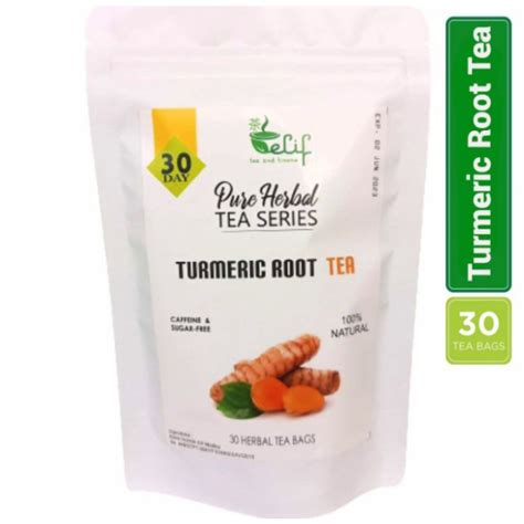 Turmeric Root Tea Turmeric Turmeric Longa Curcuma Tea Bag