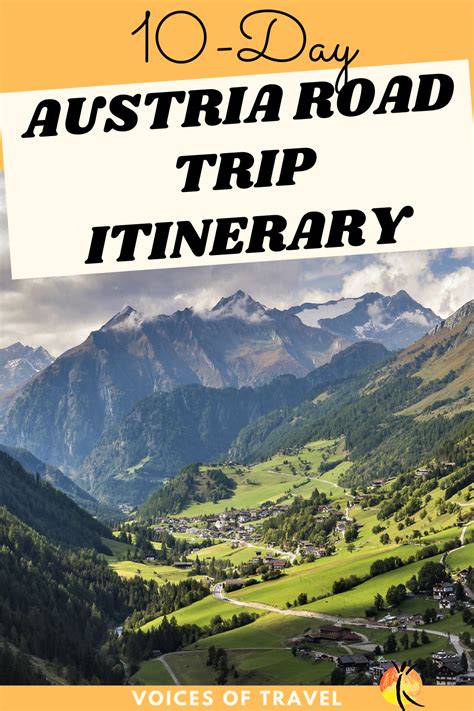 Get My Austria Itinerary And Have A Wonderful 10 Days Road Trip Through