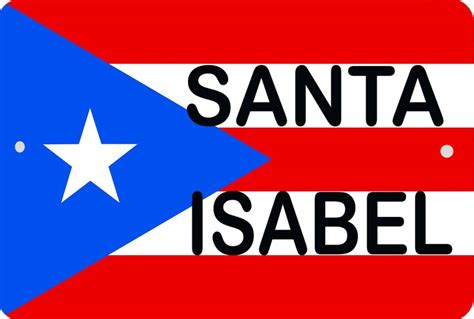 Puerto Rico Flag Version Metal Sign 8 X 12 Pr Boricua Emblem Municipio