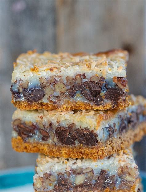 Pour sweetened condensed milk evenly over crumb mixture. Magic Cookie Bars Recipe | The Kitchen Magpie