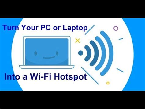 Turn Your Pc Or Laptop Into A Wi Fi Hotspot Connectify Youtube