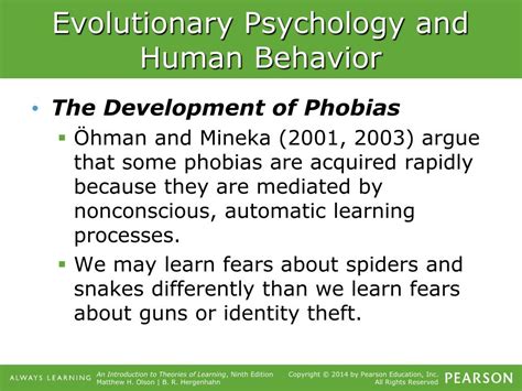 Ppt Robert C Bolles And Evolutionary Psychology Powerpoint