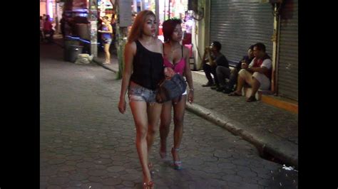 Pattaya Girls Walking Street Thailand Nightlife Youtube
