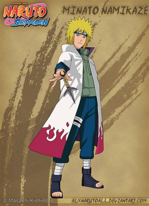 Minato Namikaze By Alxnarutoall On Deviantart Naruto Minato Kakashi