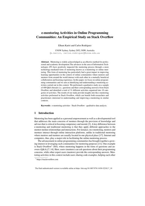 Department of state programs for u.s. The Case For A Mentoring Program Answer Key / Key leaders ...