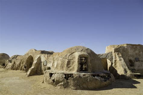 Tozeur Tunisia May 17 2017 Star Wars Movie Set Built In 1977