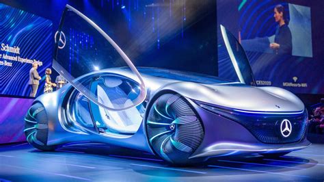 Mercedes auf der CES 2020 Daimler präsentiert Cyborg Auto AVTR WELT