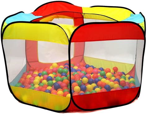 Artrylin Ball Pit Play Tent For Kids 6 Sided Ball Pit For Kids