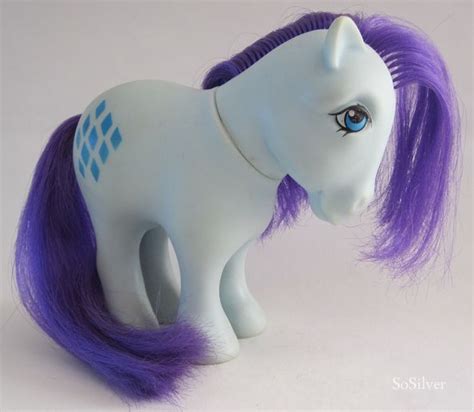 Sparkler In Collectors Pose From Italy Mlp My Little Pony G1 Hasbro