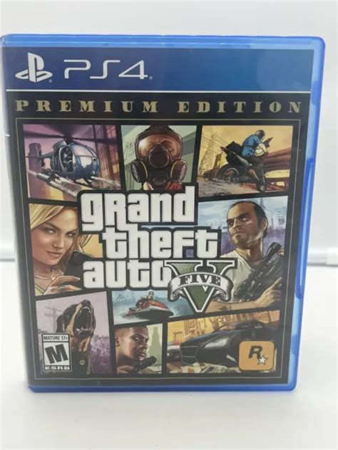Grand Theft Auto 5 Premium Edition Sony Playstation 4ps4