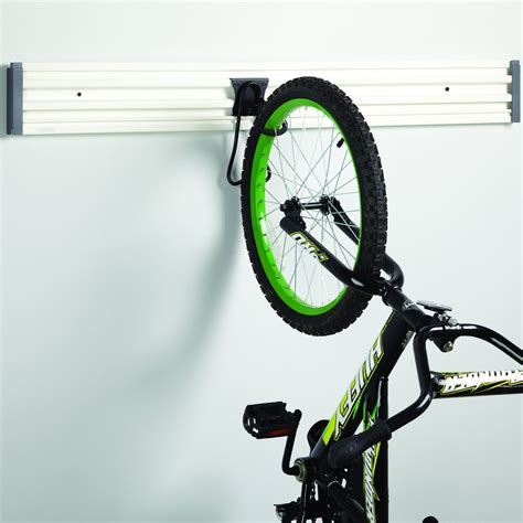 You simply lift your bike up and out of the way. Bike Hooks For Garage | Smalltowndjs.com
