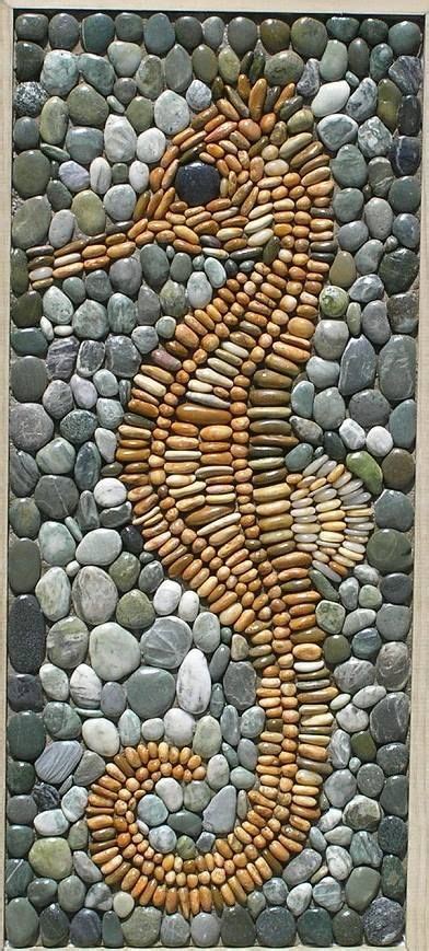 40 Unforeseen Diy Garden Mosaics Projects Pebble Art Mosaic Garden