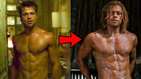 Brad Pitt Troy Body