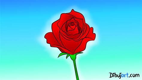 Una Rosa Dibujo Como Dibujar Una Rosa Realista Con Un Solo Lapiz 180224