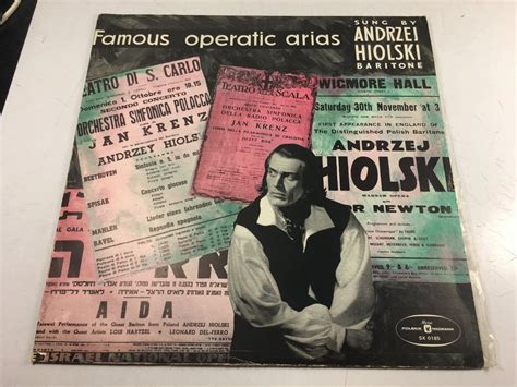 Andrzej Holski Famous Operatic Arias Lp 7577148909 Oficjalne