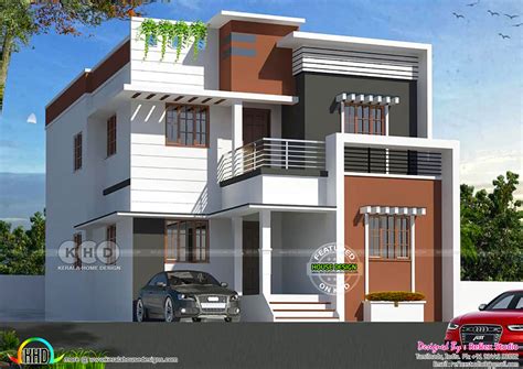 Beautiful Modern House In Tamilnadu Kerala Home Design And Floor Duplex