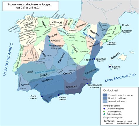 Destinazione spagna, un profilo della spagna, uno dei due paesi situati nella penisola iberica. Spagna cartaginese - Wikipedia