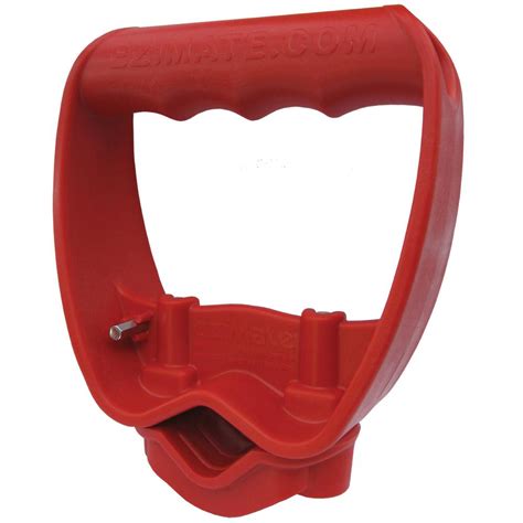 Backez Back Saving Ergonomic Tool Grip Attachment For All Long Handled Tools Red 13020 The