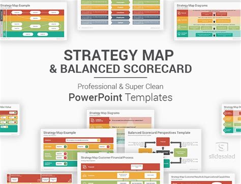 Strategy Map And Balanced Scorecard Powerpoint Templates Diagrams My XXX Hot Girl