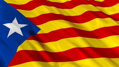 Independent Catalan Flag Stock Footage Video 7144096 Shutterstock