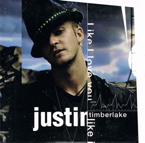 Justin Timberlake Like I Love You 2002 Cd Discogs
