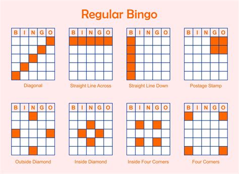 12 Best Free Printable Bingo Game Patterns