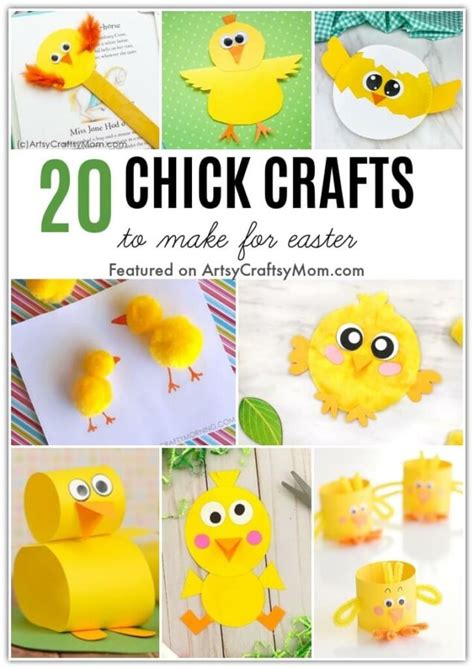 20 Cheerful Chick Crafts For Easter