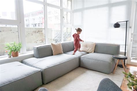A Modular Sofa For Our Small Space — 600sqftandababy Sofas For Small