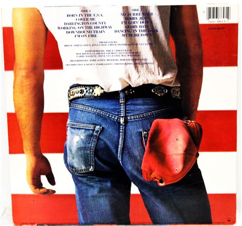 1984 Bruce Springsteen Born in the USA 12 Vinyl Album LP - Etsy UK