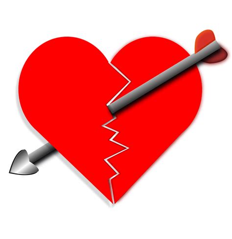 Download Heart Broken Broken Heart Royalty Free Stock Illustration