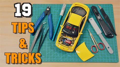 19 Tips And Tricks For Scale Modelers Plastic Model Kits Cars Model
