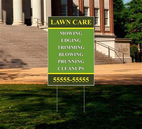 Business Yard Signs Bulk Yard Signs Vinyl Decals For Advertising