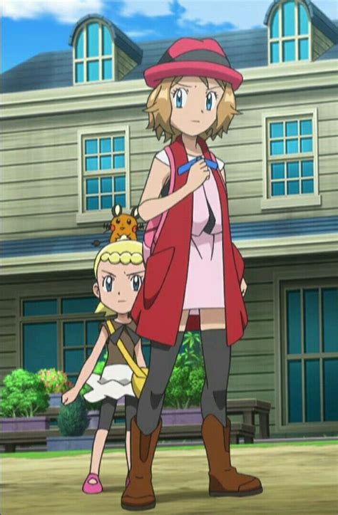 Serena And Bonnie Pokemon Anime Characters Pokemon Characters Pokemon