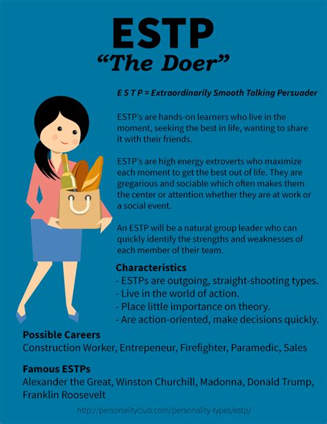 Estp Personalities Live In The Moment Seeking The Best In Life They