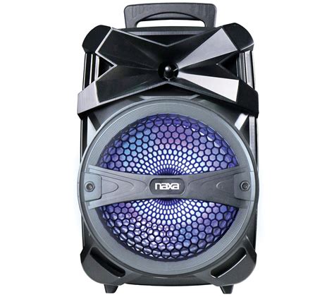 Naxa Bluetooth Portable Party Speaker With Ledlight Effects