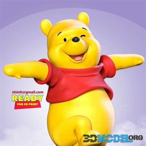 3d Model Winnie The Pooh Character