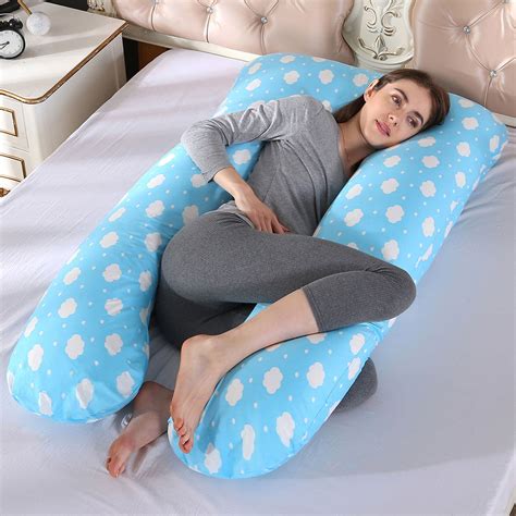 Topchances Full Body Pillow U Shaped Bed Pillow For Men Women Color