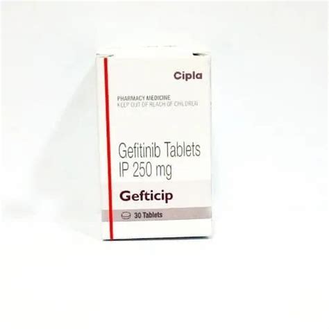 Cipla Geftinib Gefticip 250mg Tab 30 Tablets At Rs 458585box In