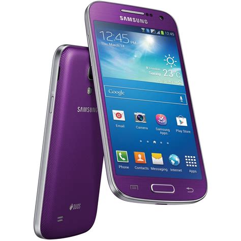Wholesale Cell Phones Samsung Galaxy S4 Mini Duos I9192 Purple Android