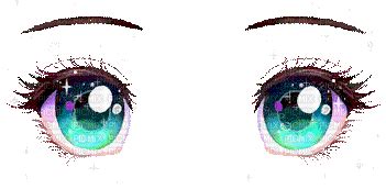 anime eyes gif yeux👀 - GIF เคลื่อนไหวฟรี - PicMix