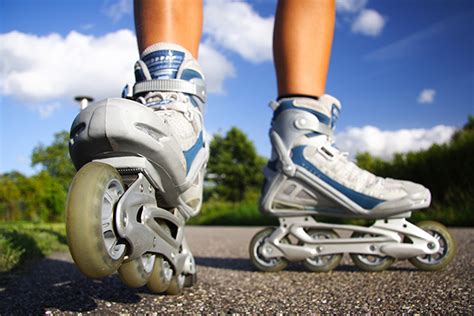 Stopping On Inline Skates 3 Ways To Stop On Rollerblades Howcast To Use The Heel Brake The