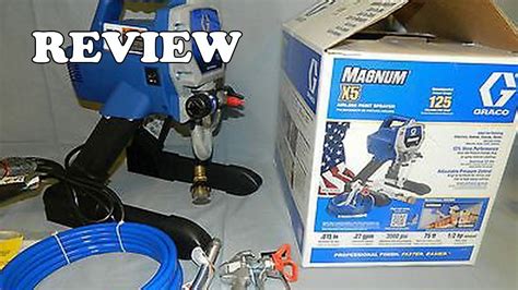 Review Graco Magnum X5 Airless Paint Sprayer 2019 Youtube