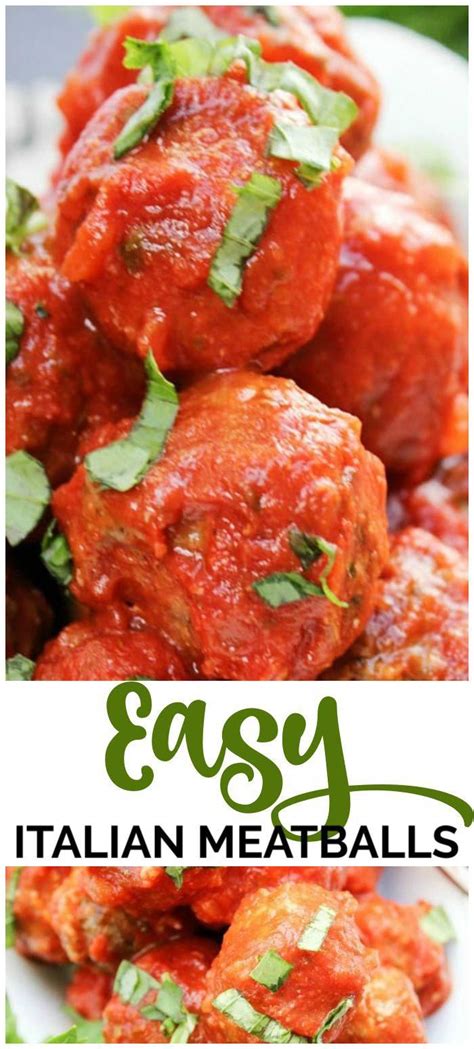 Thanks for another great receipe!! Easy Italian Meatballs is a traditional Italian meatball ...