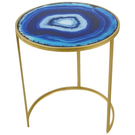 Blue Agate Table At Home At Home