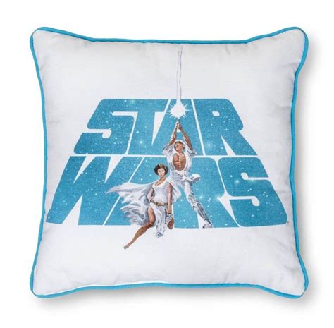 Star Wars White Throw Pillow White Throws White Throw Pillows Square